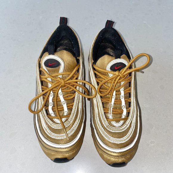 Nike Gold Air Max 97 OG Sneakers size 8 - Picture 6 of 8